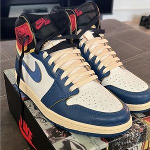 Jordan 1 Union Storm Blue